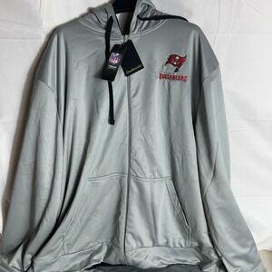 Tampa Bay Buccaneers Dunbrooke Zip Up Sweatshirt Size 3xl
